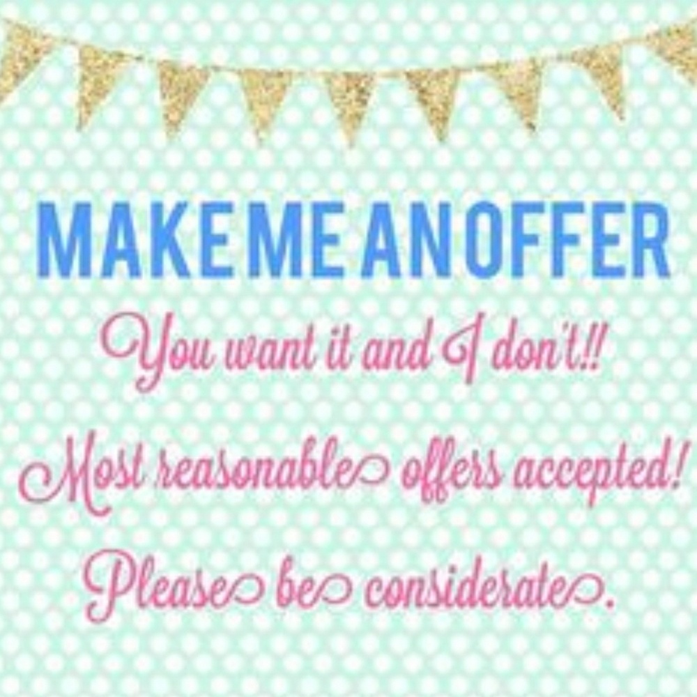 All Reasonable Offers will be considered